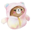 Kuscheltier Hoodie, Bär/braun, 28 Cm