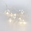 LED-Lichterkette, Silber, 190 Cm