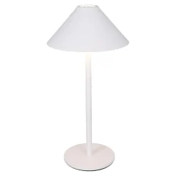 LED-Tischlampe Schirm, Weiß, 26 Cm