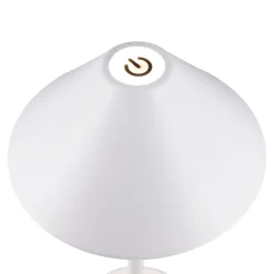 LED-Tischlampe Schirm, Weiß, 26 Cm
