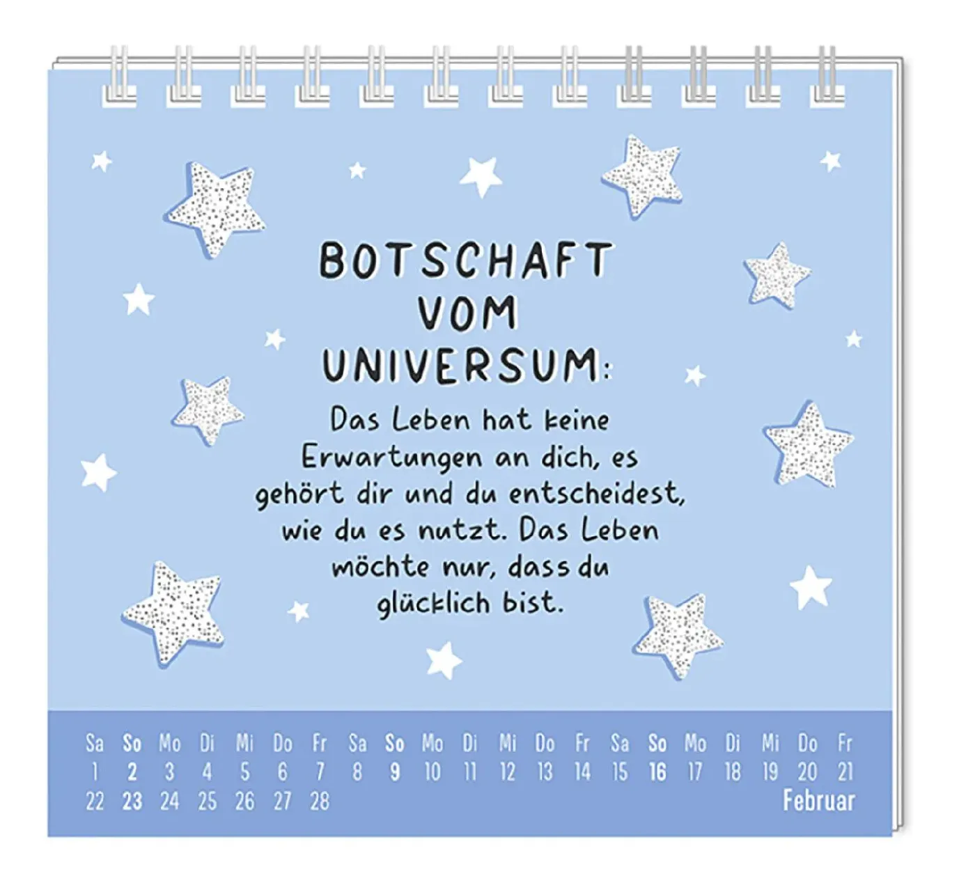 Mini-Tischkalender 2025, Der Beste Tag
