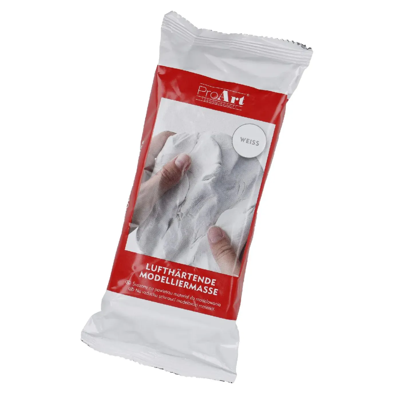 Modelliermasse, Weiß, 500 G