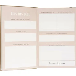 Notizbuch Achtsamkeit, Vergiss Dich Nicht, Sand