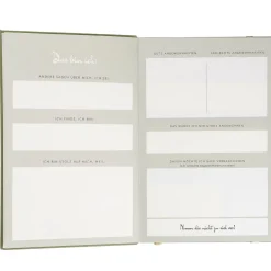 Notizbuch Achtsamkeit, Zeit, Grün