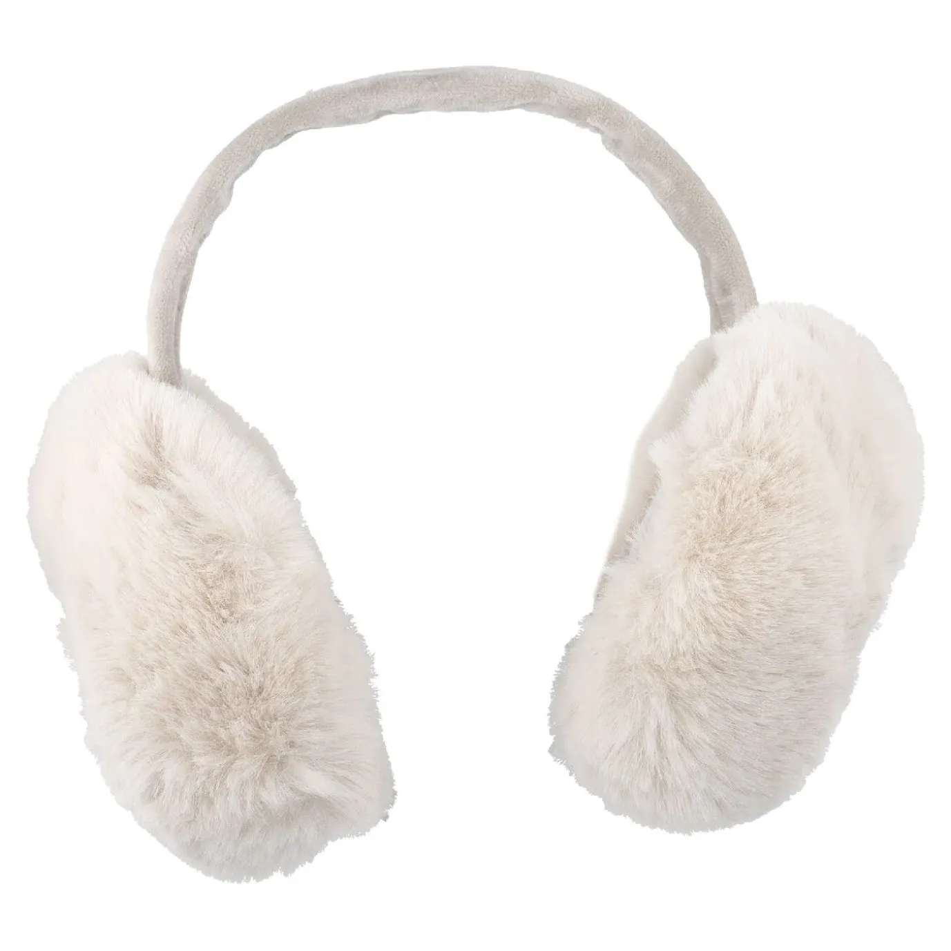 Ohrenwärmer Fluffy XXL, Creme