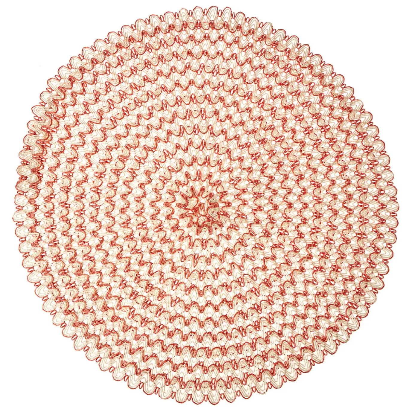 Platzset Aurora, Rund/terracotta, 38 Cm