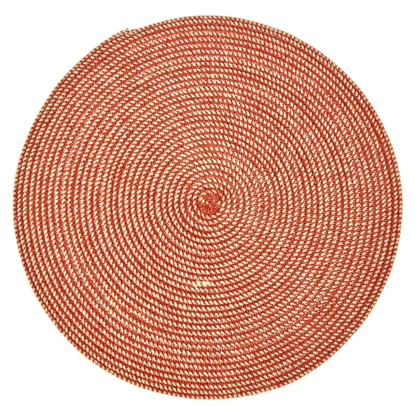 Platzset Olana, Rund/terracotta, 38 Cm