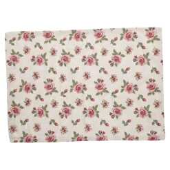 Platzset Rosen, Natur, 33 X 46 Cm