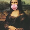 Poster Mona Lisa Bubblegum, Nr. 211