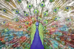 Poster Pfau, Nr. 231