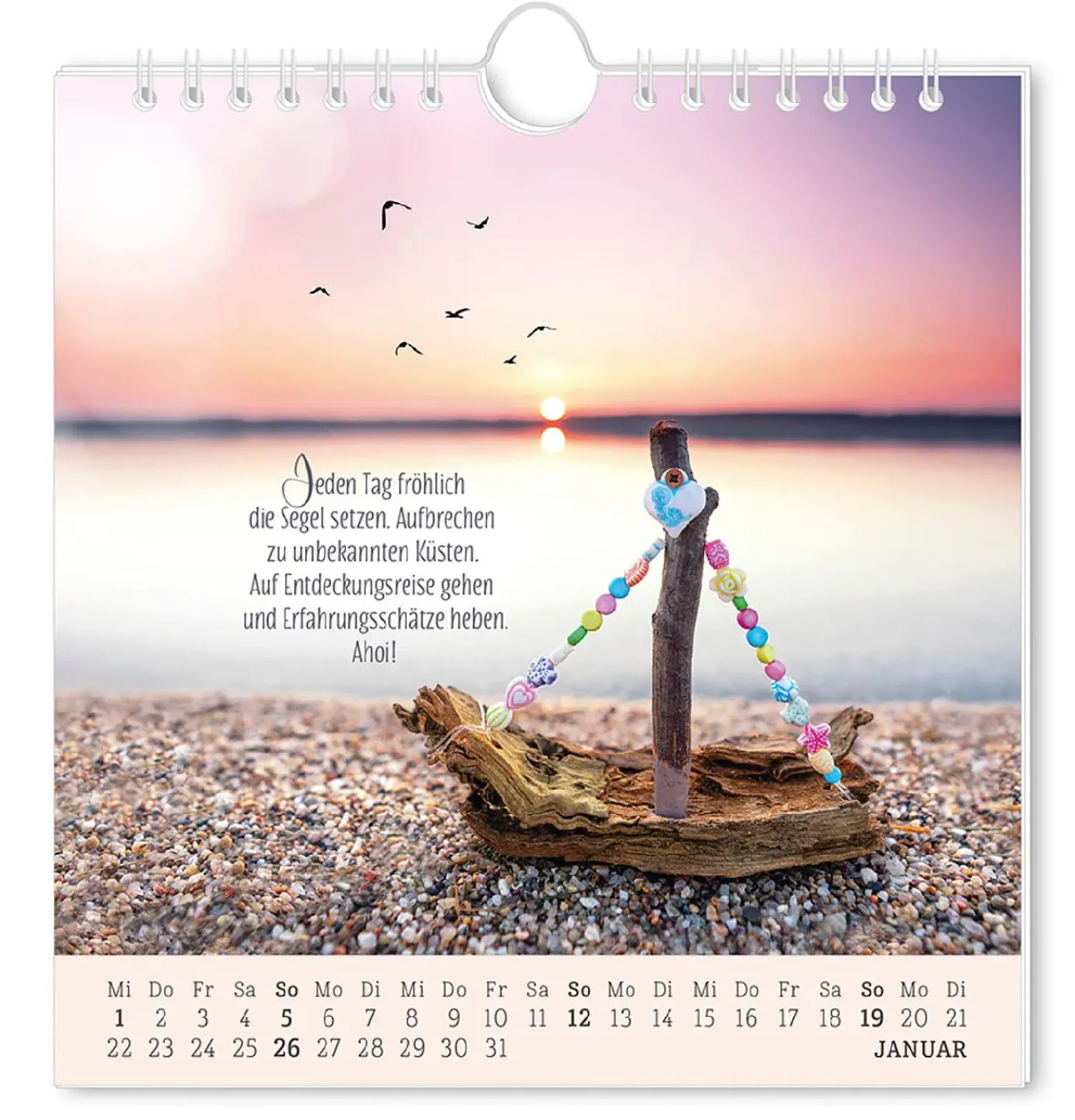 Postkarten Kalender, 2025, Lebenszeichen