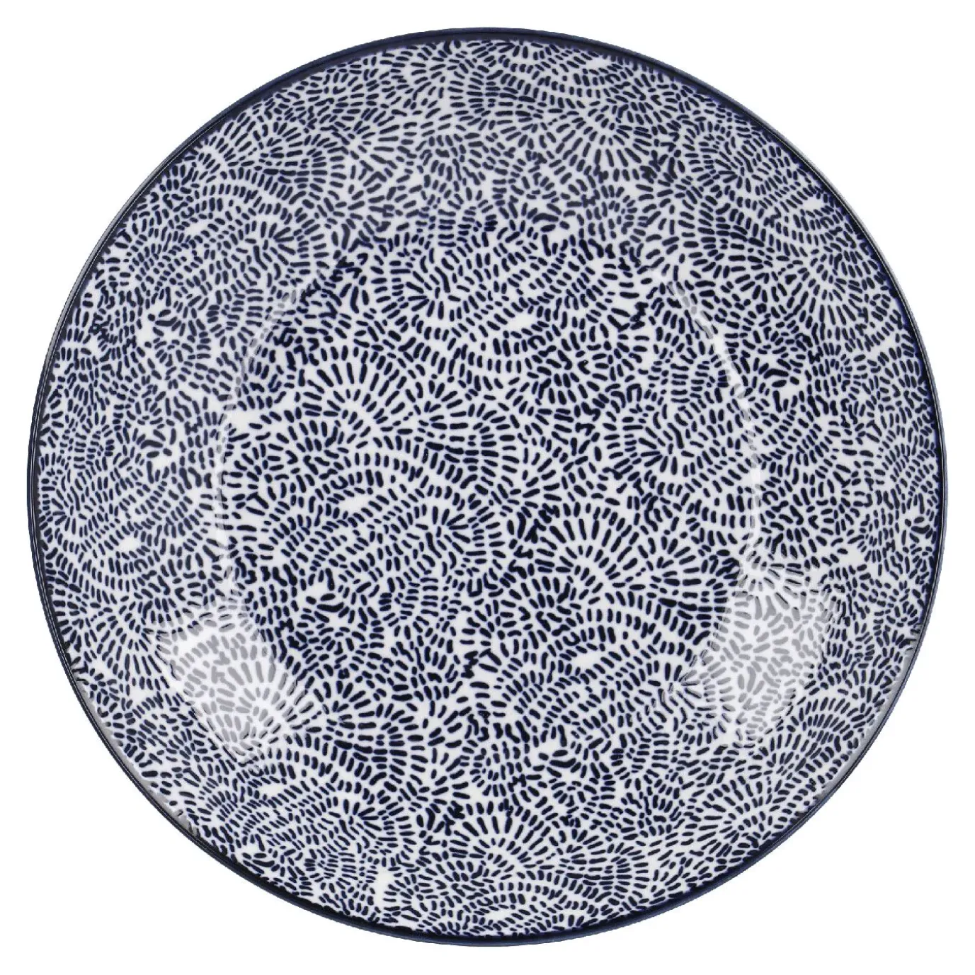 Schale Anna, Punkte/flach, 20 Cm