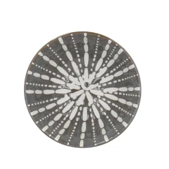 Schale China, Relief, Striche/Punkte, 12 Cm