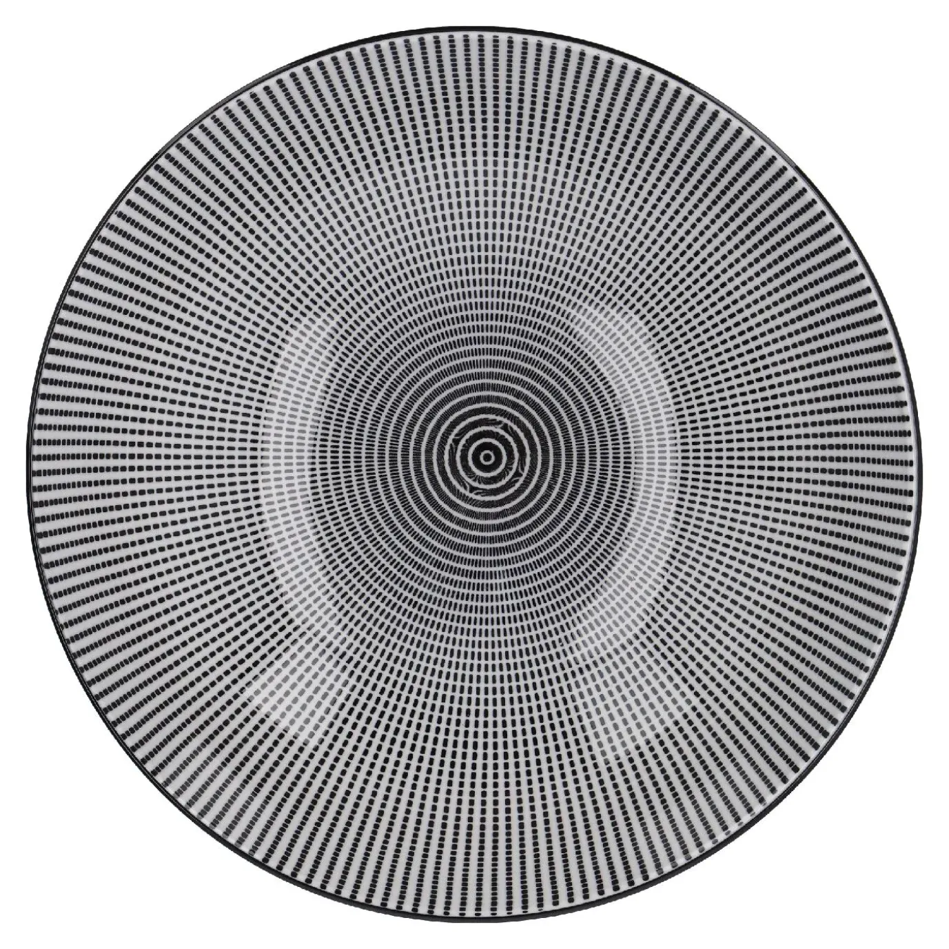 Schale Malina, Flach, No.2/Spirale/Kreis, 21 Cm