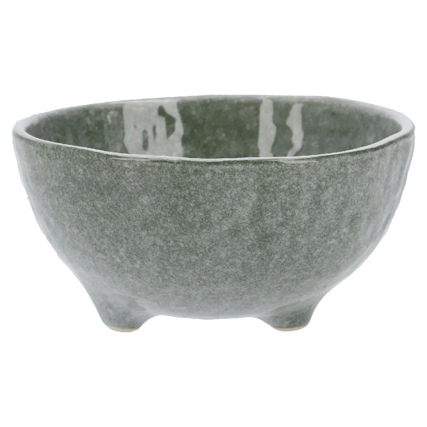 Schale Mit Fuß Dina, Grün, 11 Cm