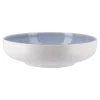 Schale Rille, Blau, 20 Cm