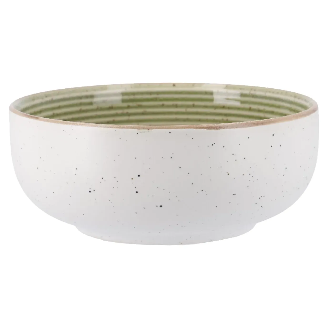 Schale Rille, Grün, 11 Cm