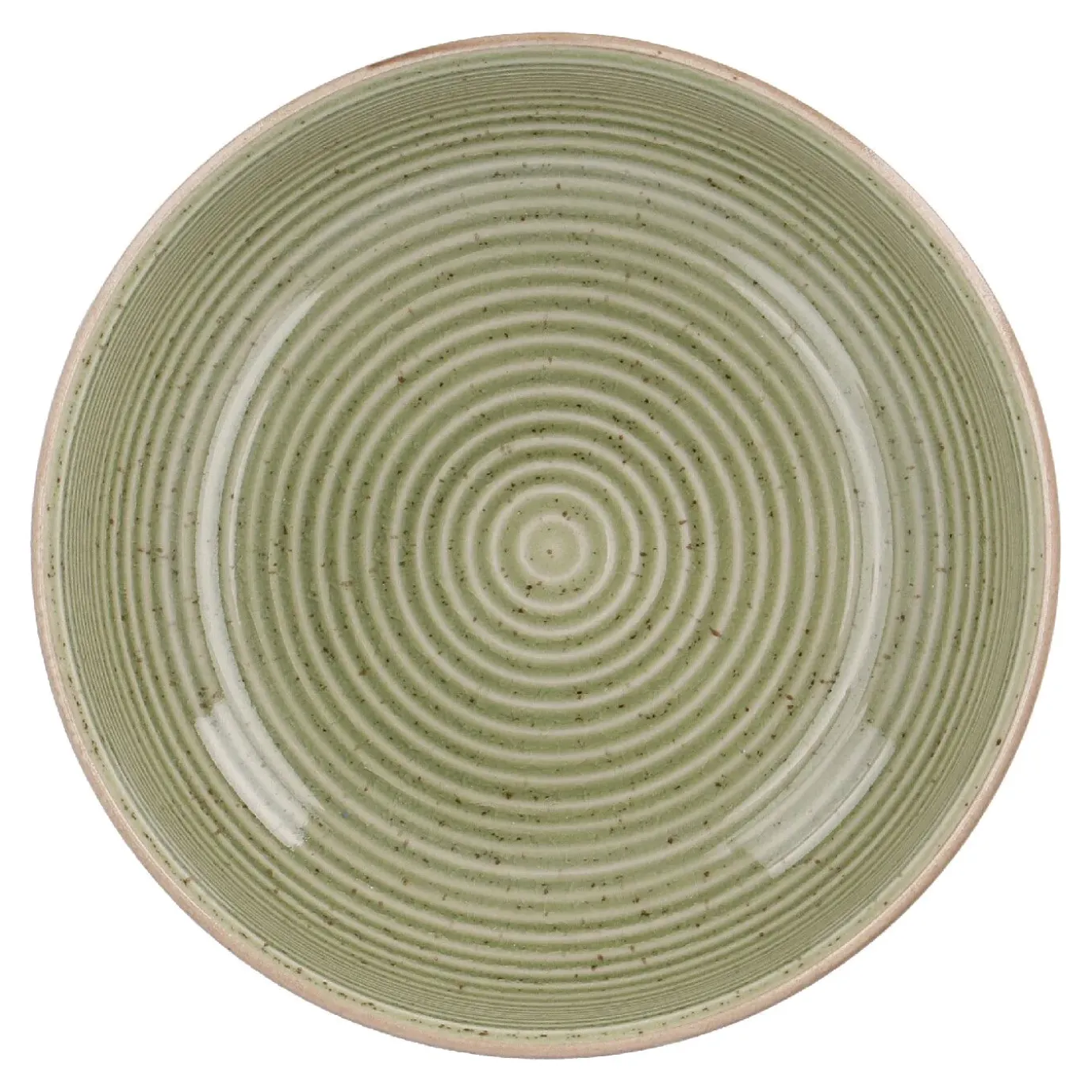 Schale Rille, Grün, 11 Cm
