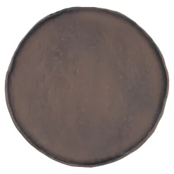 Schale Struktur, Braun, 30 Cm