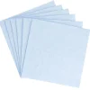 Serviette Artdeco, Prägung, Hellblau, 16 Stück