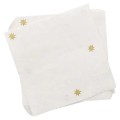 Servietten Xmas/Prägung, Offwhite, 20 Stück