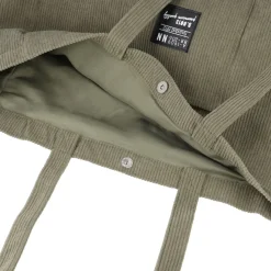 Shopper Cord, Oliv