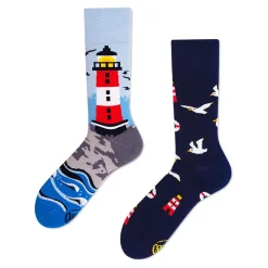 Socken, Leuchtturm, Gr. 43-46