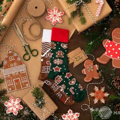 Socken Xmas, Lebkuchen, Gr. 39-42
