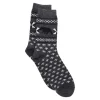 Socke Winter, Herren, Bär/grau, Größe 42-46
