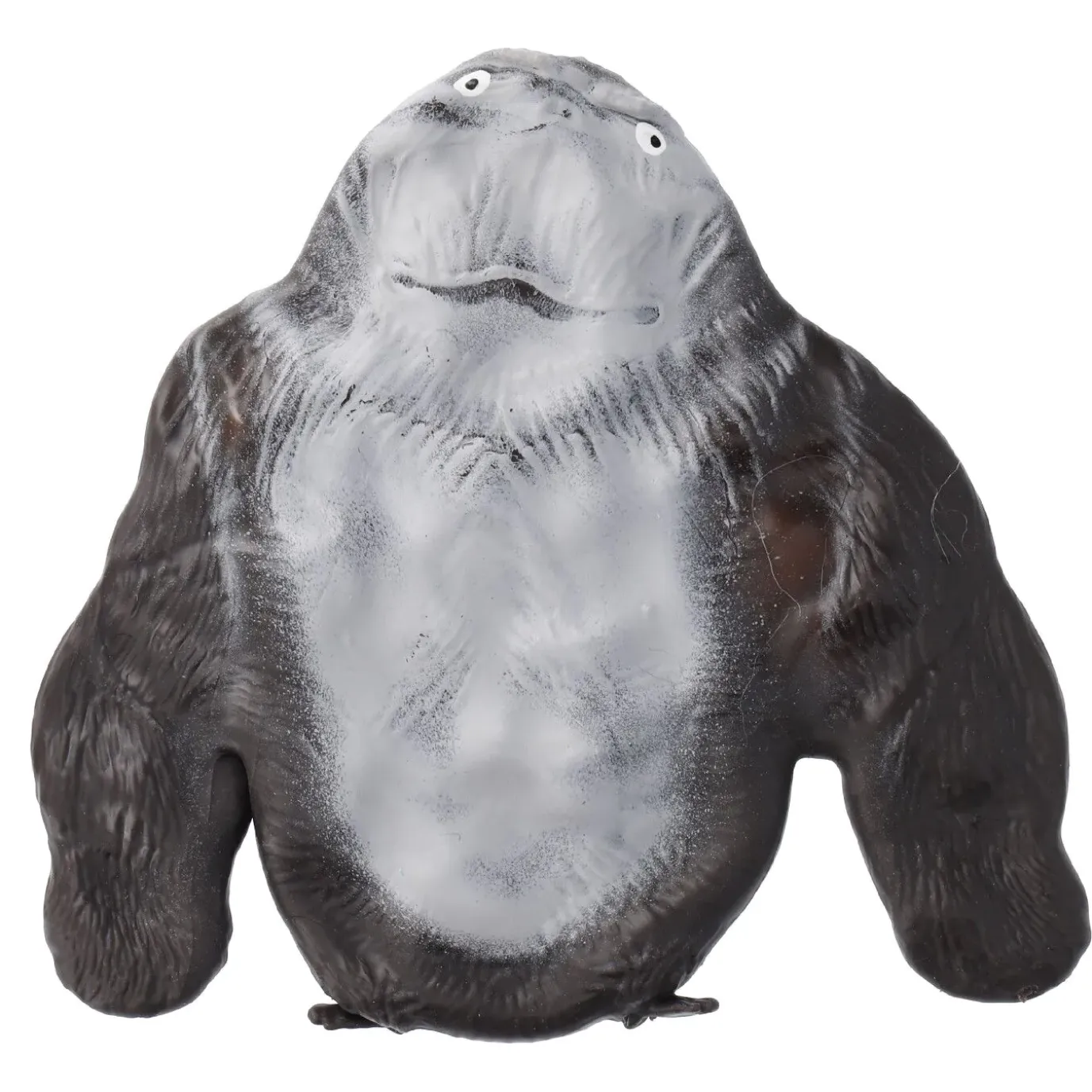 Stretch-Gorilla Quetsch, Grau, 12 Cm