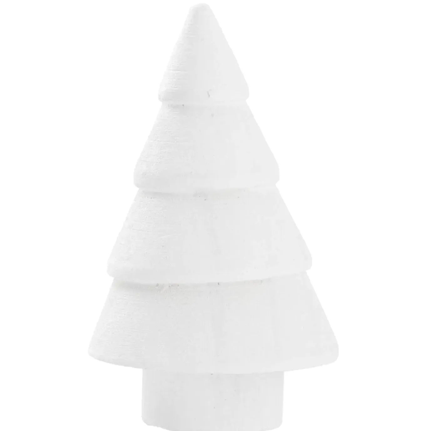 Tanne Stufen, Weiß/breit, 8 Cm