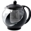 Teekanne Mit Filter, Schwarz, 1250 Ml