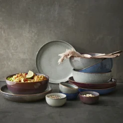 Teller Poke, Grau, 22 Cm