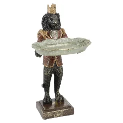 Tier Mit Tablett, Löwe, 28 Cm