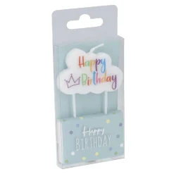 Tortenkerze Geburtstag, Bunt