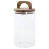 Vorratsglas Mit Holzdeckel, 1000 Ml