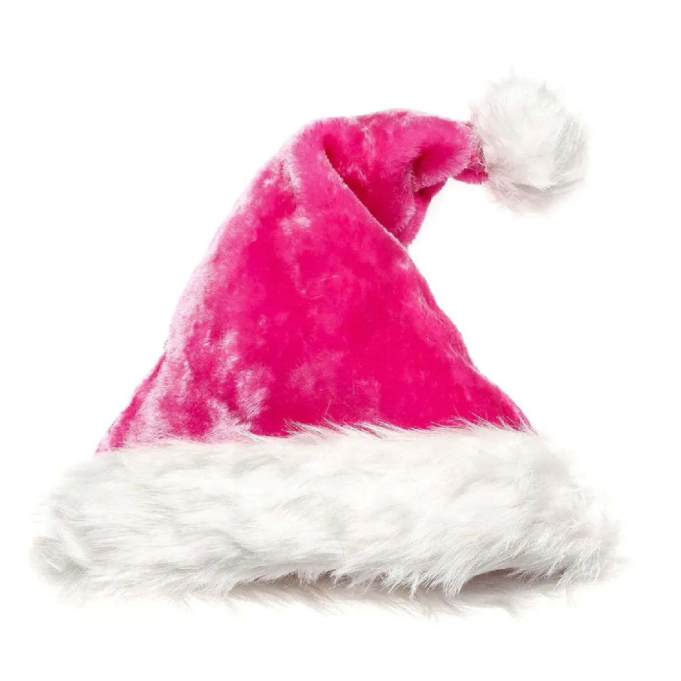 Weihnachtsmütze Fancy, Pink/weiß