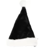 Weihnachtsmütze Fancy, Schwarz/weiß