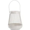Windlicht Laterne, Weiß, 16 Cm